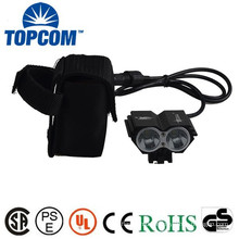 High Power 2 XML LED Rechargeable Cycling Headlamp Bike Light Bicycle Front Light